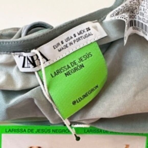 ZARA Printed Bodysuit NWT - Picture 9 of 16